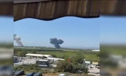 Son dakika: Yalova'da F-16 eğitim uçağı düştü