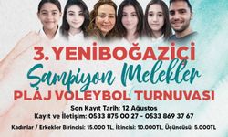 3. Şampiyon Melekler Plaj Voleybolu Turnuvası başlıyor