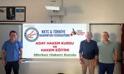 Badminton Federasyonu Aday Hakemlik Kursu tamamlandı
