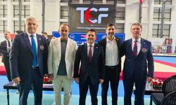 Cimnastik Federasyonu heyeti, Ankara’da salon açılışına katıldı