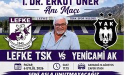 Lefke ile Yenicami, Erkut Öner anısına oynayacak