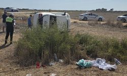 Gazimağusa'da trafik kazası