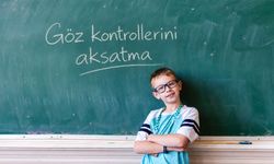 Okul zili çaldı, göz kontrolü zamanı