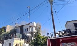 Lefkoşa Surlariçi'nde korkutan yangın