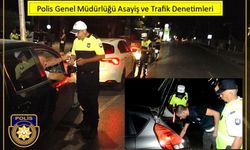 Gazimağusa ve Güzelyurt'ta asayiş ve trafik denetimi