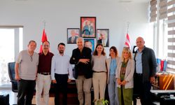 Kıbrıs Türk Pediatri Kurumu, Gazimağusa Belediyesi’ni ziyaret etti