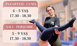 Minik cimnastikçiler, cimnastiği LCK’da öğreniyorlar