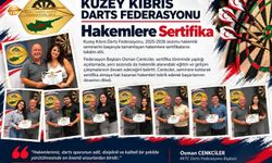 Kuzey Kıbrıs Darts Federasyonu’ndan Hakemlere Sertifika