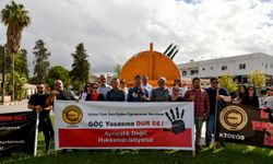 KTOEÖS, Güzelyurt ve Lefke bölgesi okullarında grev ve eylem yaptı
