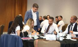 UBP'nin LTB Başkan adayı Aktunç, UBP meclis adaylarıyla buluştu