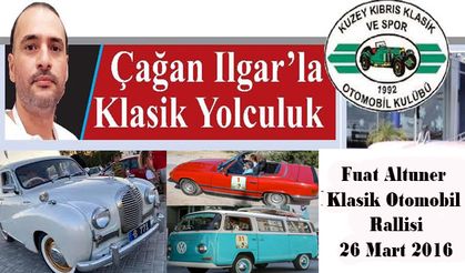 Fuat Altuner Klasik Otomobil Rallisi