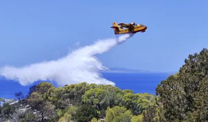 Güney Kıbrıs’ta yangınla mücadelede yeni dönem