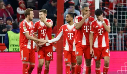 Bayern Münih'ten gol şov