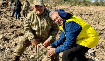 Gülseren Kışlası’nda fidan dikim etkinliği düzenlendi