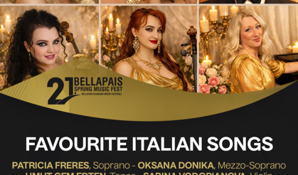 Bellapais İlkbahar Müzik Festivali, İtalyan şarkılarıyla şenlenecek