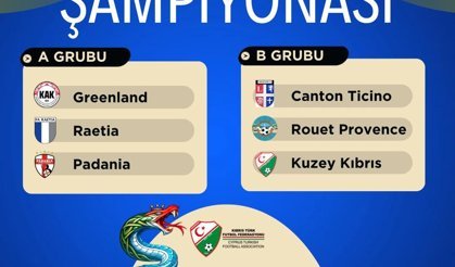 Milli Takımımızın CONİFA Avrupa Şampiyonası'nda grubu ve maç programı belli oldu