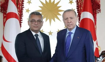 Erhürman, Erdoğan ile görüştü