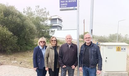 Camgöz’ün adı Zeytinlik’te bir sokağa verildi