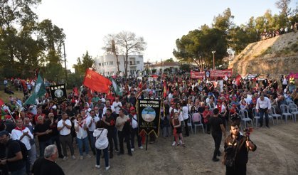 1 Mayıs ara bölgede iki toplumlu etkinlikle kutlandı