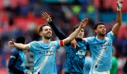 FA Cup'ta şampiyon Manchester City