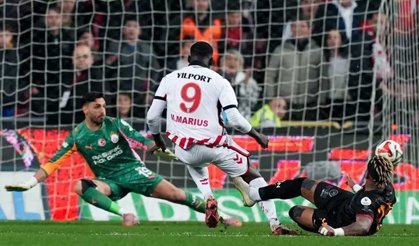 Galatasaray'a, Samsun'da büyük şok