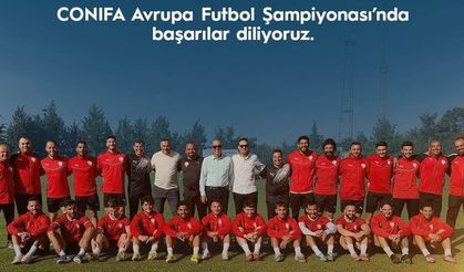Üstel, KKTC A Milli Futbol Takımı’na başarılar diledi
