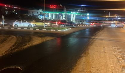 Yola atık madde döken araç sürücüsü rapor edildi