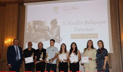 5. Nesiller Buluşuyor Yarışması’nın ödülleri verildi