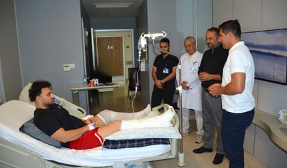 Milli cimnastikçi Özata doku nakliyle sağlığına kavuşuyor