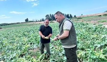 Çavuş, Güneşköy ve Aydınköy’de olumsuz hava koşullarının etkilerini inceledi