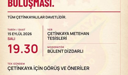 Çetinkaya’da büyük buluşma