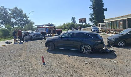 Güzelyurt’taki trafik kazasında 1 kişi ağır yaralandı