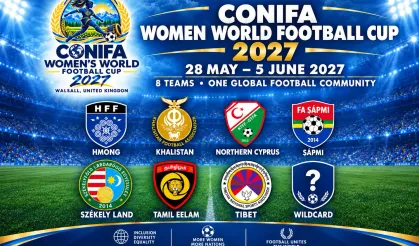 KKTC Kadın Milli Takımı CONIFA Dünya Kupası'na katılıyor