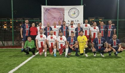 KTSYD Omaç Başat Basın Turnuvası gollü başladı
