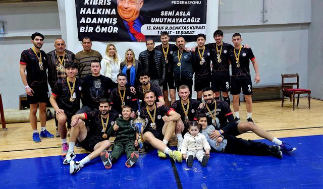 13. Rauf R.Denktaş Kupası Erkekler Şampiyonu DAÜ