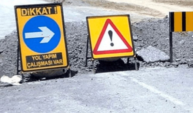 Gönyeli çemberi ile Boğazköy kavşağı arası trafik akışına kapatıldı