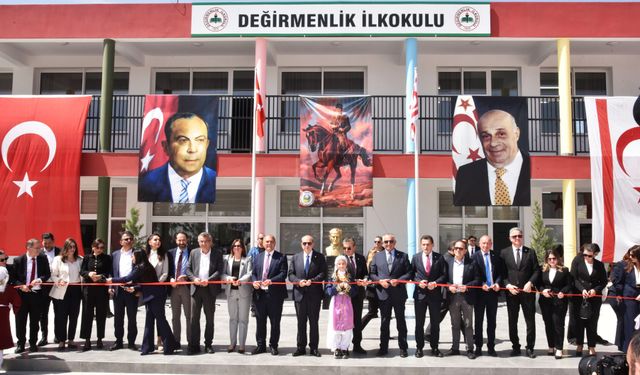 Değirmenlik İlkokulu yeni ders binası ve oyun parkı açıldı