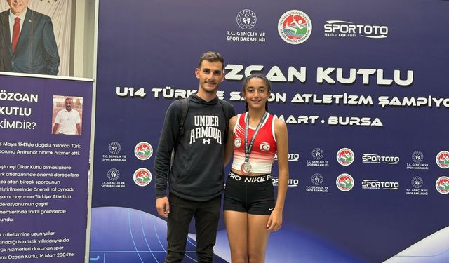Azra Avcı Türkiye ikincisi