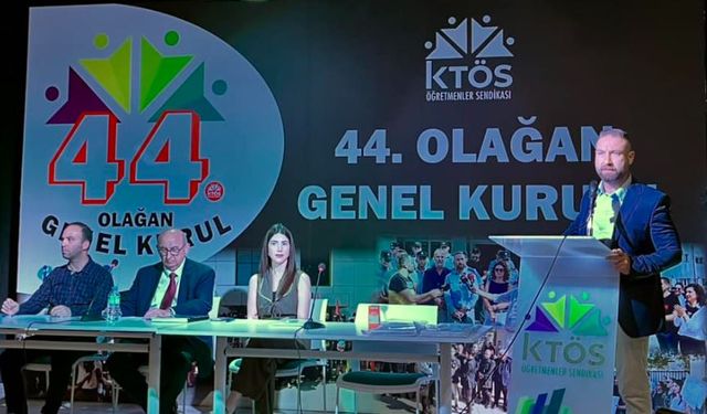 KTÖS'te Genel Sekreter yeniden Maviş, Başkan yeniden Baybora