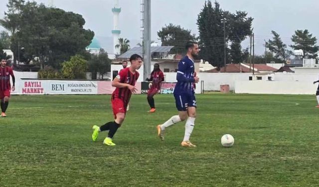 İskele’de kazanan Gençler Birliği, turu geçen Lefke oldu