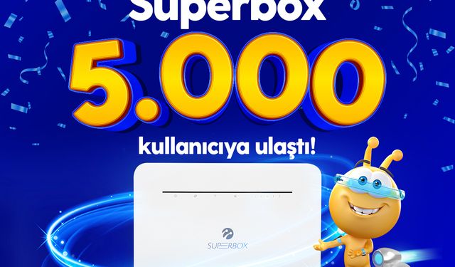 Kuzey Kıbrıs Turkcell Superbox, kısa sürede 5.000’inci kullanıcısına ulaştı