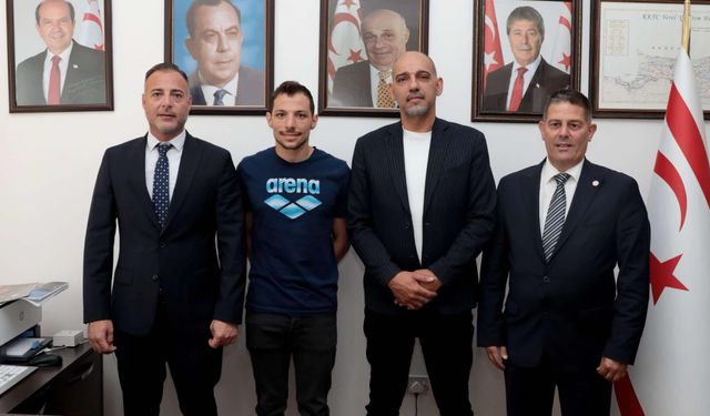 Cahitoğlu’ndan Milli yüzücü Ulaç’a destek sözü