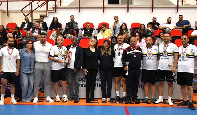 Doç. Dr. Arif Akkeleş anısına düzenlenen DAÜ Futsal Turnuvası tamamlandı