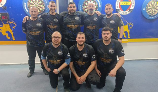 Diamond Child Derneği ve Kıbrıs Dart Derneği şampiyon