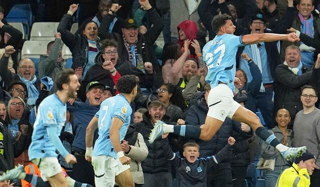 Manchester City'yi 90+4'te Matheus Nunes kurtardı