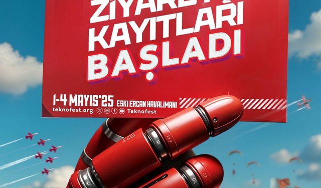 TEKNOFEST KKTC için çevrim içi ziyaretçi kayıtları yapılıyor