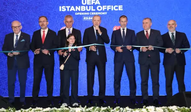 UEFA İstanbul Ofisi açıldı