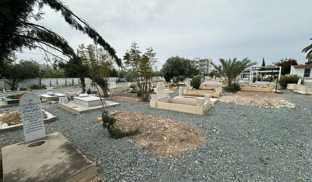 Vakıflar’dan Limasol’daki cami ve mezarlıkların bakımı için çalışma