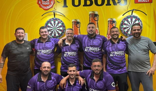 Darts Federasyon Kupası’nda kıyasıya rekabet