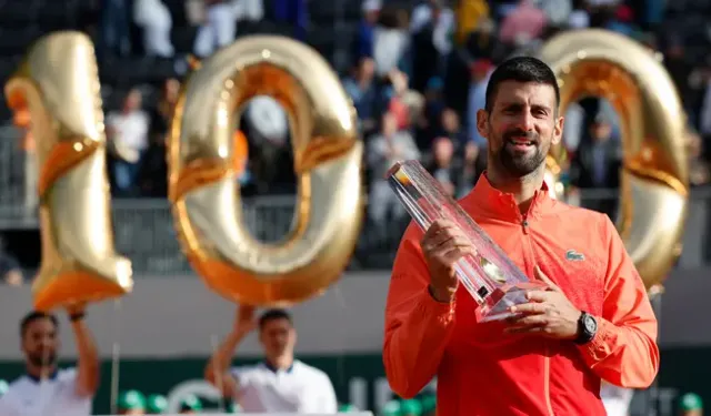 Novak Djokovic "100'ler kulübü"nde